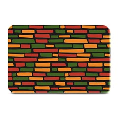 African Wall of bricks Plate Mats