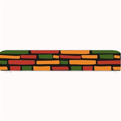 African Wall of bricks Small Bar Mats