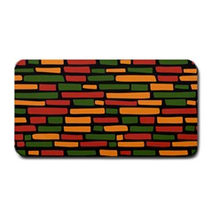 African Wall of bricks Medium Bar Mats