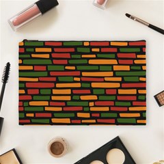 African Wall of bricks Cosmetic Bag (Large)