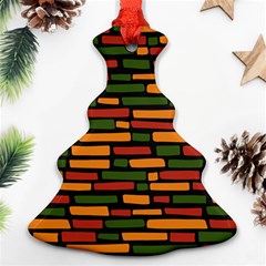 African Wall of bricks Ornament (Christmas Tree) 