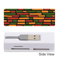 African Wall of bricks Memory Card Reader (Stick)