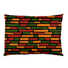 African Wall of bricks Pillow Case (Two Sides)