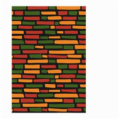 African Wall of bricks Small Garden Flag (Two Sides)