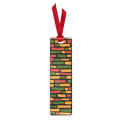 African Wall of bricks Small Book Marks