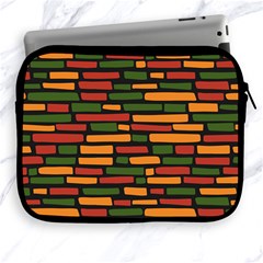 African Wall Of Bricks Apple Ipad 2/3/4 Zipper Cases by ConteMonfrey