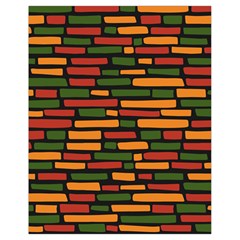 African Wall of bricks Drawstring Bag (Small)