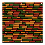 African Wall of bricks Banner and Sign 3  x 3  Front