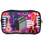 Music Abstract Background Energy Toiletries Bag (One Side) Front