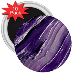 Paint Ornament Vivid Vibrant 3  Magnets (10 Pack) 