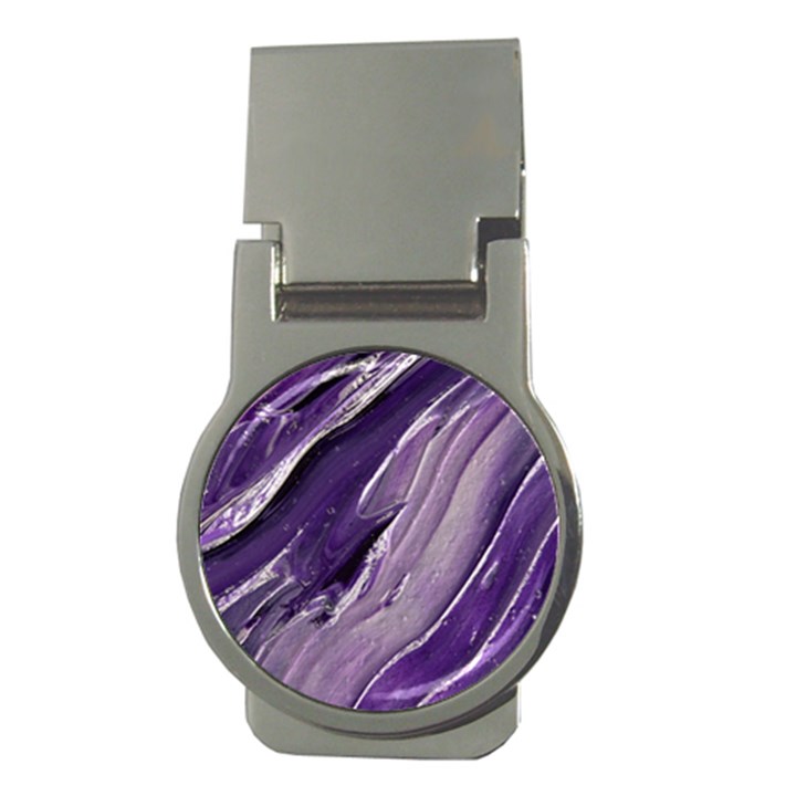 Paint Ornament Vivid Vibrant Money Clips (Round) 