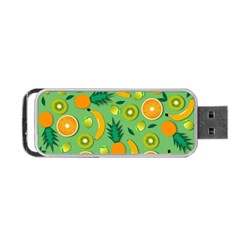 Fruit Tropical Pattern Design Art Portable Usb Flash (one Side) by danenraven