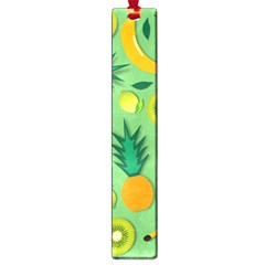 Fruit Tropical Pattern Design Art Large Book Marks by danenraven