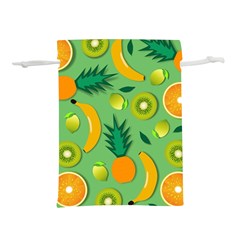 Fruit Tropical Pattern Design Art Lightweight Drawstring Pouch (s) by danenraven