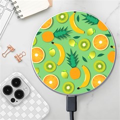 Fruit Tropical Pattern Design Art Wireless Charger by danenraven