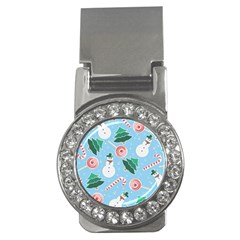 Christmas Sweets Snowman Background Money Clips (cz)  by danenraven