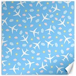 Plane Sky Background Pattern Canvas 12  x 12  11.4 x11.56  Canvas - 1