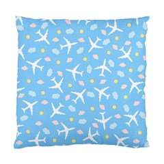 Plane Sky Background Pattern Standard Cushion Case (one Side) by danenraven