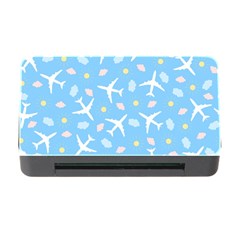 Plane Sky Background Pattern Memory Card Reader With Cf by danenraven