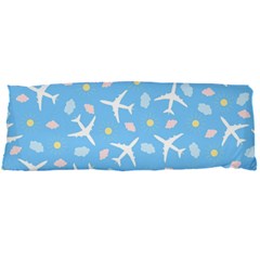 Plane Sky Background Pattern Body Pillow Case Dakimakura (two Sides) by danenraven