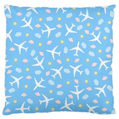 Plane Sky Background Pattern Standard Flano Cushion Case (one Side) by danenraven