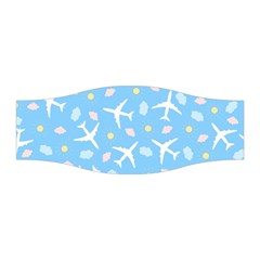 Plane Sky Background Pattern Stretchable Headband by danenraven