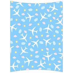 Plane Sky Background Pattern Back Support Cushion by danenraven