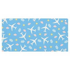 Plane Sky Background Pattern Banner And Sign 6  X 3  by danenraven