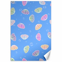 Illustration Seashell Clam Pattern Art Design Canvas 20  X 30  by danenraven