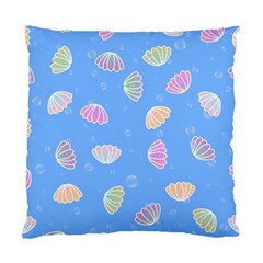 Illustration Seashell Clam Pattern Art Design Standard Cushion Case (one Side)