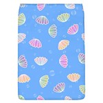 Illustration Seashell Clam Pattern Art Design Removable Flap Cover (L) Front