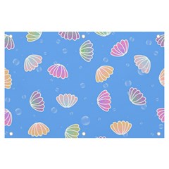 Illustration Seashell Clam Pattern Art Design Banner And Sign 6  X 4 