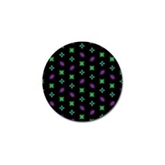 Pattern Background Bright Pattern Golf Ball Marker (4 Pack) by danenraven