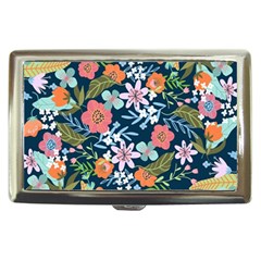 Flower Floral Background Painting Cigarette Money Case by danenraven