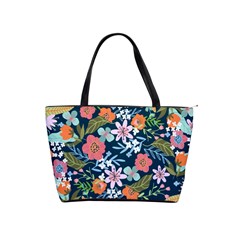 Flower Floral Background Painting Classic Shoulder Handbag by danenraven