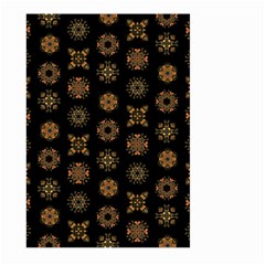 Pattern Mandala Ornate Ornamental Large Garden Flag (two Sides) by danenraven