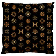 Pattern Mandala Ornate Ornamental Large Cushion Case (one Side) by danenraven