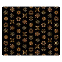 Pattern Mandala Ornate Ornamental Double Sided Flano Blanket (small)  by danenraven