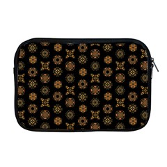 Pattern Mandala Ornate Ornamental Apple Macbook Pro 17  Zipper Case by danenraven