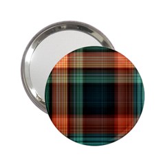 Plaid Tartan Checkered Tablecloth 2 25  Handbag Mirrors by danenraven