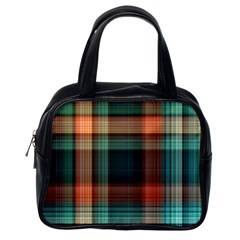 Plaid Tartan Checkered Tablecloth Classic Handbag (one Side) by danenraven