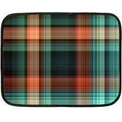 Plaid Tartan Checkered Tablecloth Double Sided Fleece Blanket (mini)  by danenraven