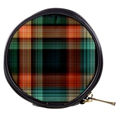 Plaid Tartan Checkered Tablecloth Mini Makeup Bag