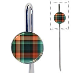 Plaid Tartan Checkered Tablecloth Book Mark by danenraven