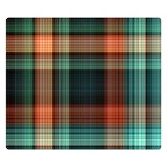 Plaid Tartan Checkered Tablecloth Double Sided Flano Blanket (small)  by danenraven