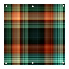 Plaid Tartan Checkered Tablecloth Banner And Sign 3  X 3 