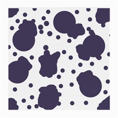 Illustration Cow Pattern Texture Cloth Dot Animal Medium Glasses Cloth