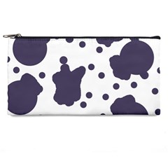 Illustration Cow Pattern Texture Cloth Dot Animal Pencil Case by danenraven