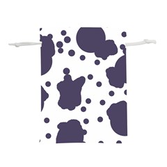 Illustration Cow Pattern Texture Cloth Dot Animal Lightweight Drawstring Pouch (s) by danenraven