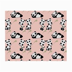 Pattern Panda Bear Small Glasses Cloth by danenraven